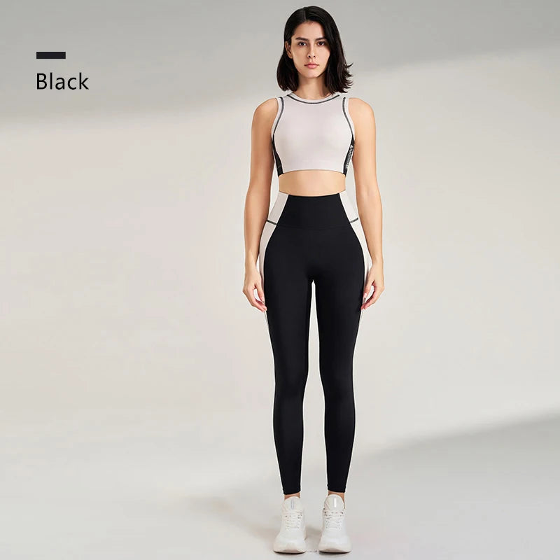 Women's color quick-drying yoga gym training clothes