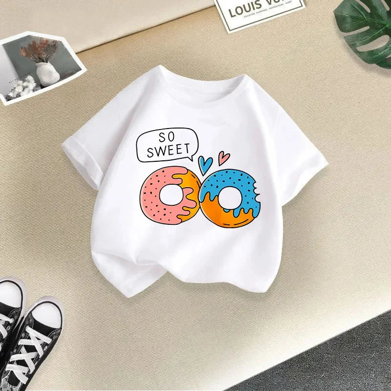 Summer Children's Clothing T-shirt Casual Short-sleeved