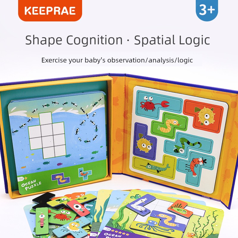 Kids Shape Recognition Jigsaw Puzzle