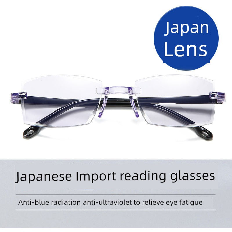 Fashion Blue Light Reading Glasses TR90 Light Anti-Radiation Men and Women Anti-Fatigue Presbyopic Glasses