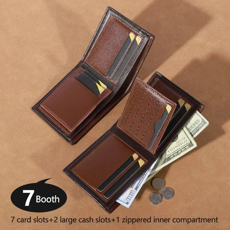 Men Foldable Wallets for Money or Credit Cards ID Holders