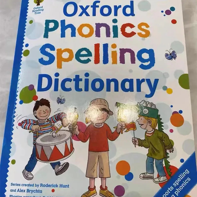 1 Book Oxford Phonics Spelling Dictionary English Learning Picture Book Tool for 3-12 Years Old Children