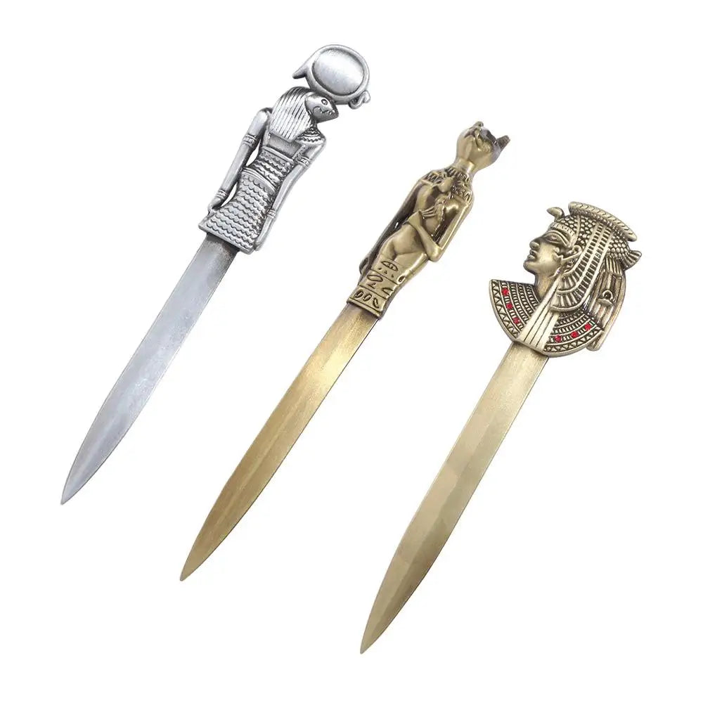 Egyptian Pyramid Pharaoh Envelope Opener Zinc Alloy Tool
