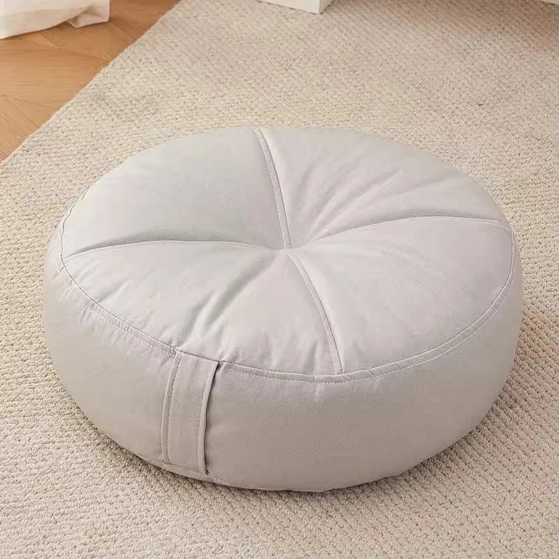 Pu Tuan cushion, tatami mat, bay window, balcony floor, thickened circular low stool, Japanese style seat cushion, sofa stool