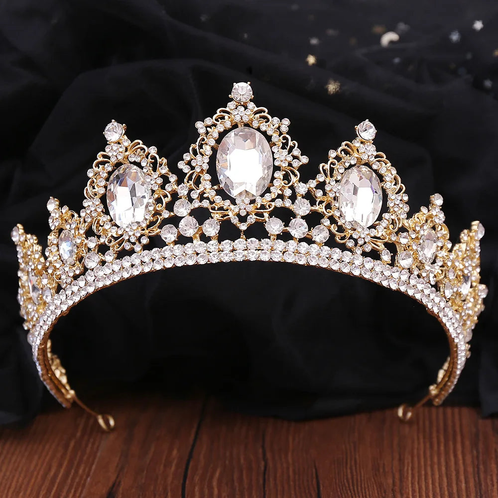 Bridal Luxury Crystal Tiara For Women