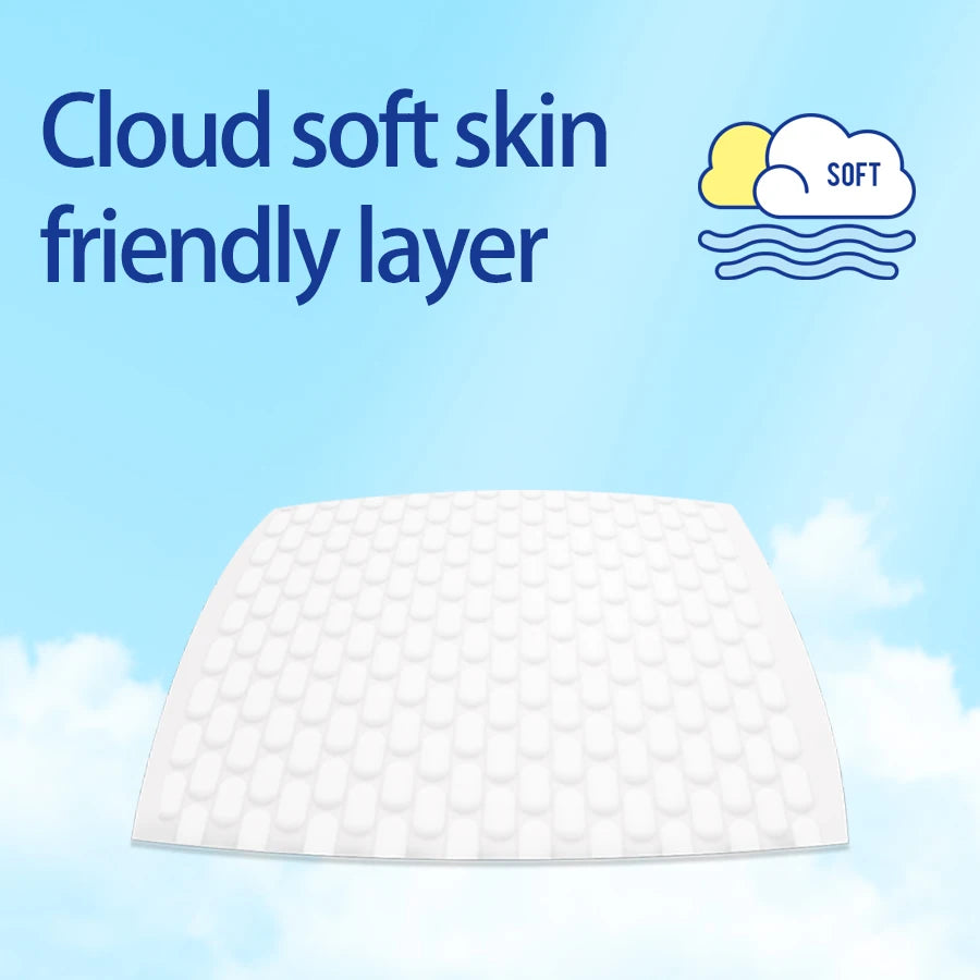 Growth Guardian spring and summer ultra-thin breathable, super soft and dry diapers