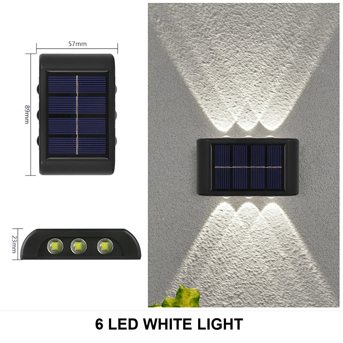 Solar Outdoor Waterproof Wall Lamp