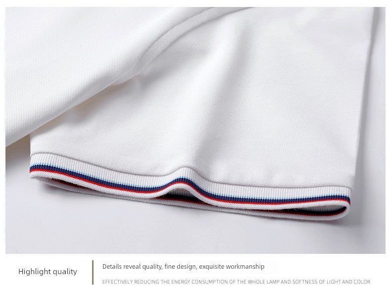 Men/Women Shirt Short-Sleeved and Long-Sleeved Casual Polo T-shirts