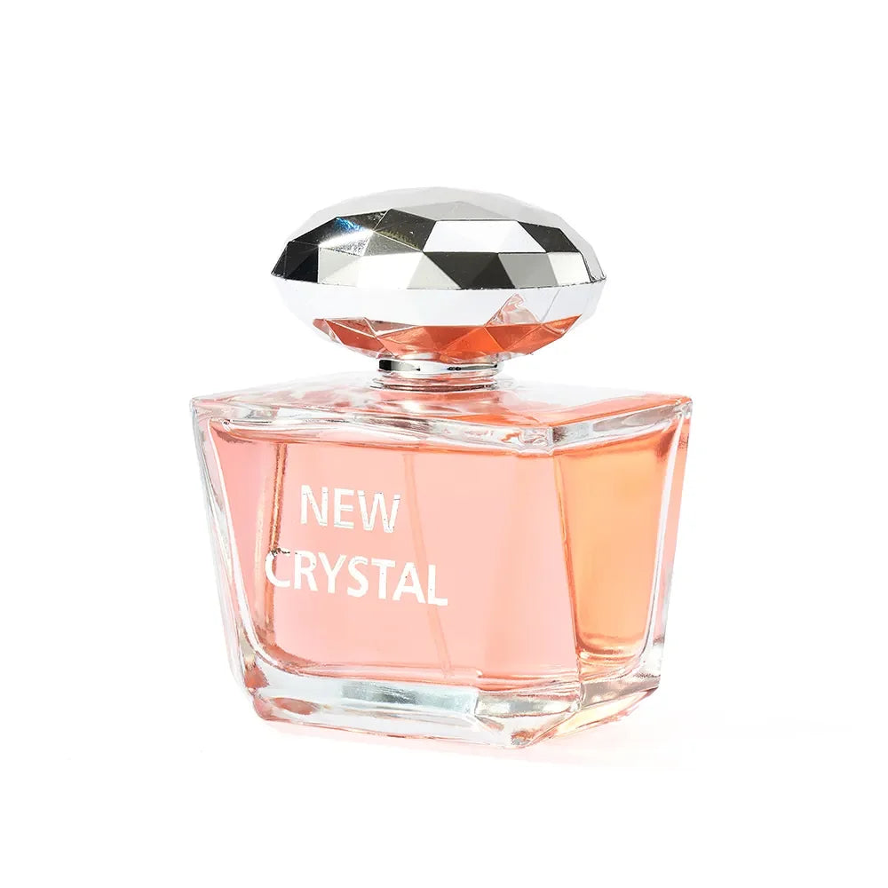 100ML 3.4FL.OZ New Crystal Long-lasting Perfumes for Women, Fruity Floral