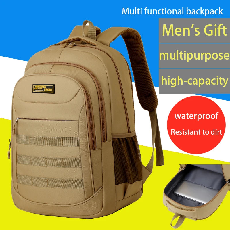 Unisex universal backpack, large capacity multi-purpose laptop backpack, durable travel backpack with safety compartment