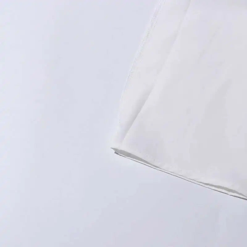 Women Summer O Neck Short Sleeve High Waist