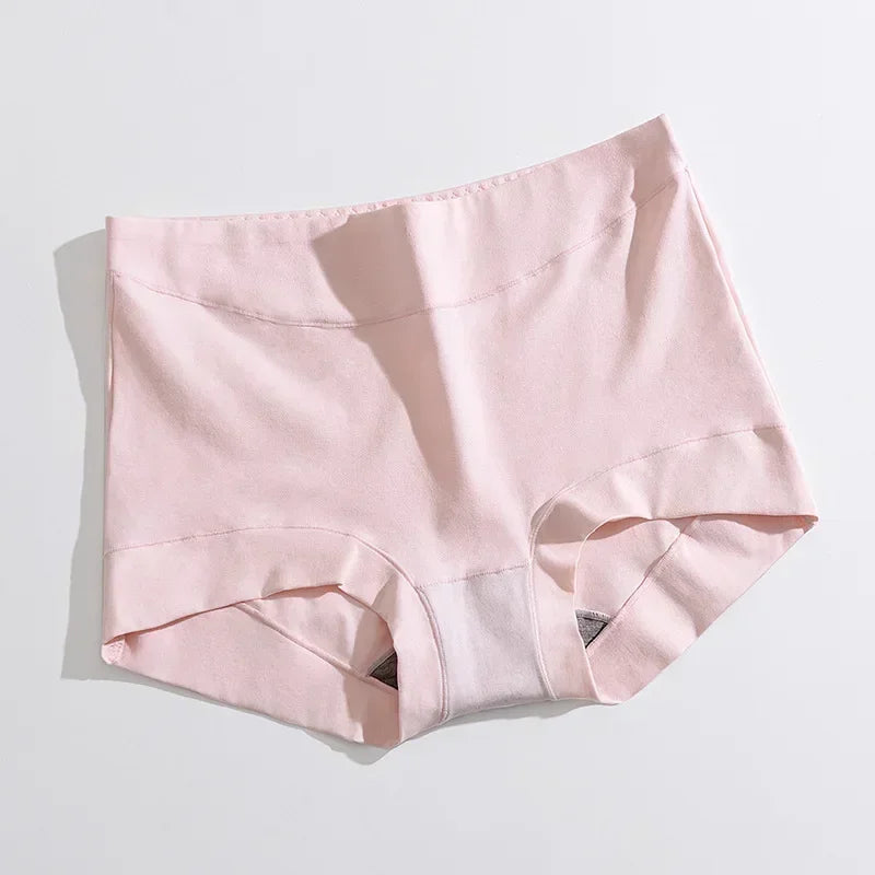 Seamless Shorts High-Rise Panties for Women