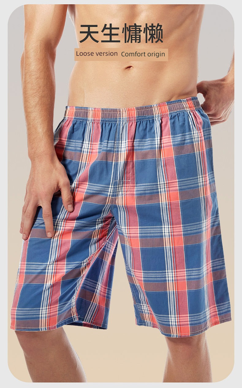 SEPTWOLVES Cotton Large Size Household Underwear Sports Men