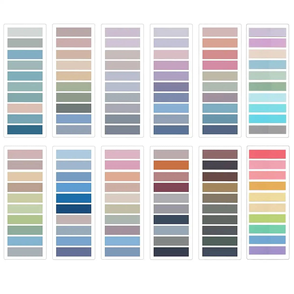 Colorful Sticky Index Tabs