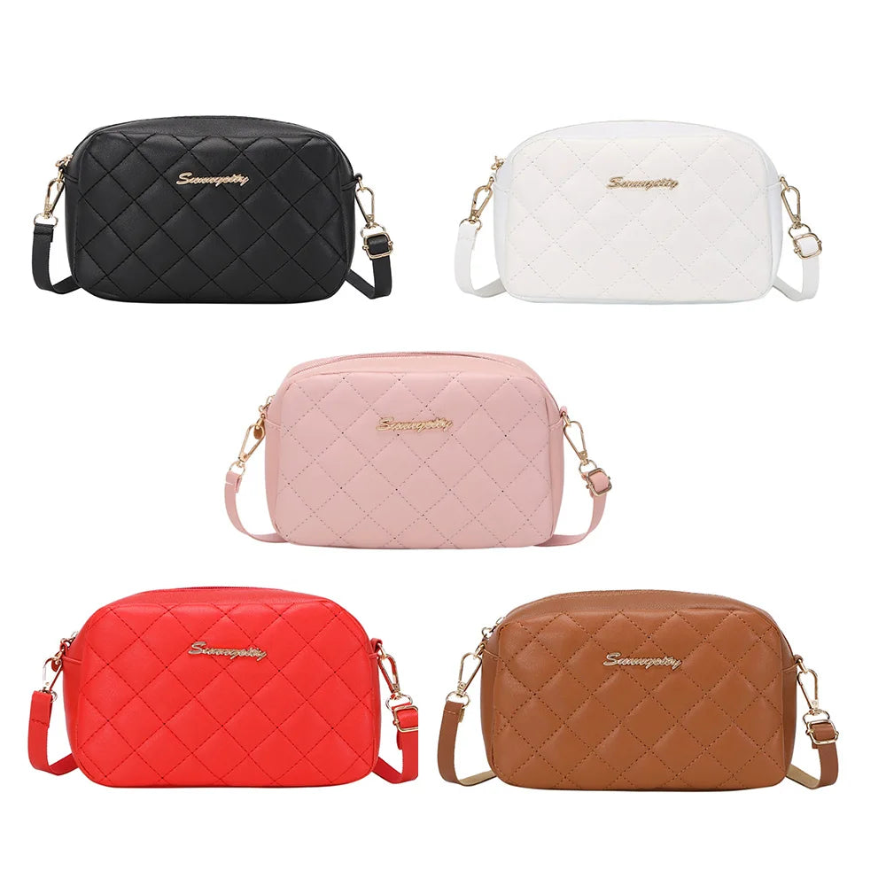 Small Crossbody Tassel Bag for Women with Embroidery Fashionable Chain Shoulder Bag