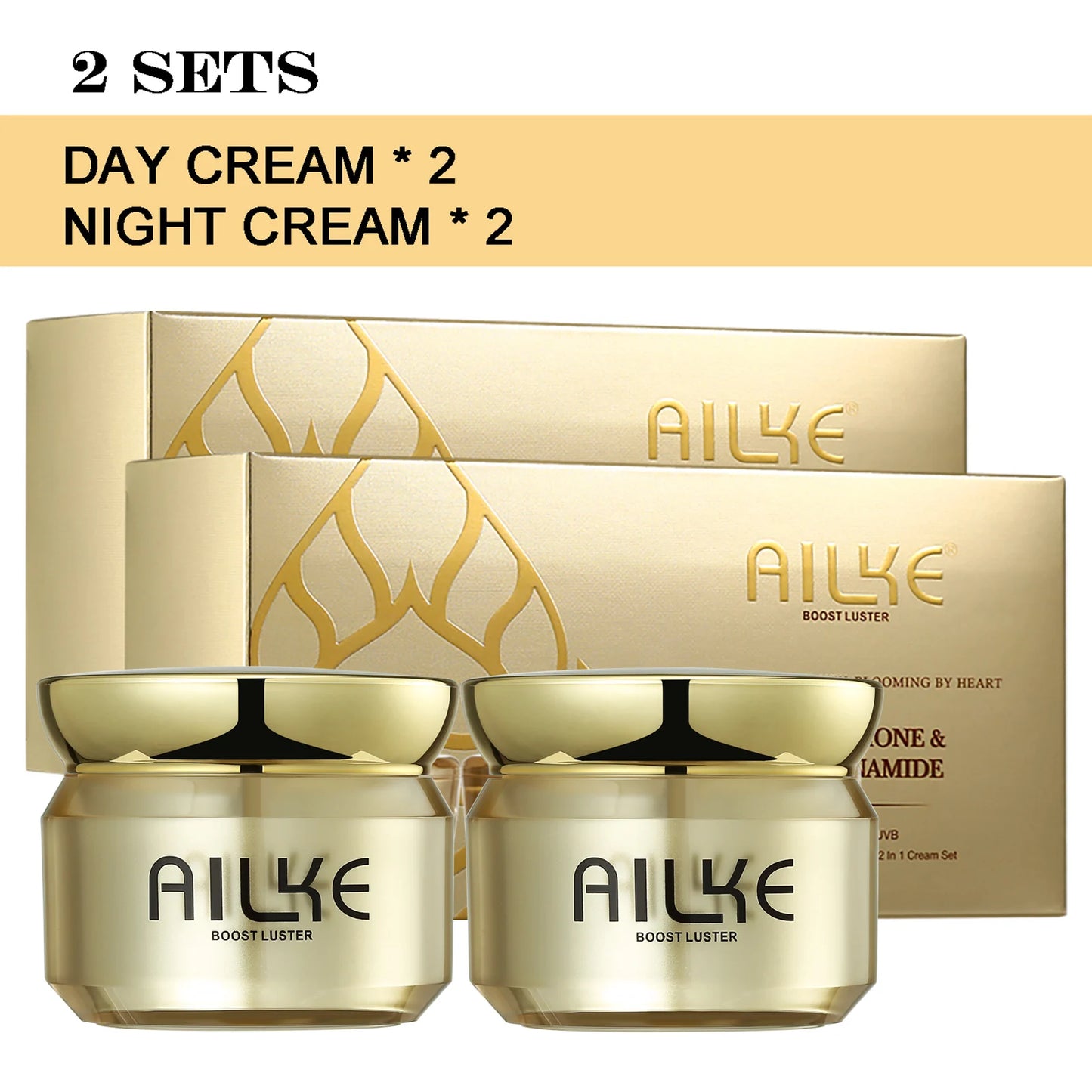 AILKE Dark Spot Corrector Hydration Facial Cream With Spf35+ Lighting Skin Tone Anti-sunburn Skin Care