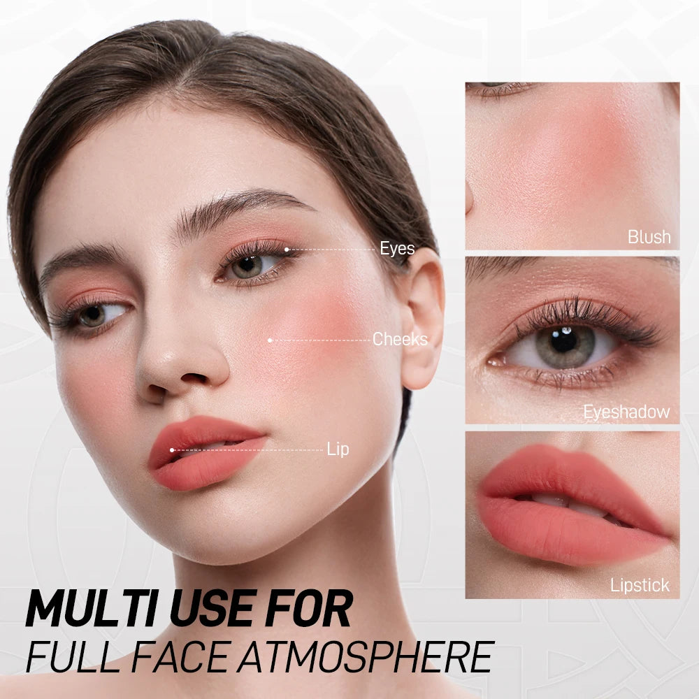Makeup Multi-Stick 3-in-1 Lipstick Eye Cheek Smooth Light Longwear Cream