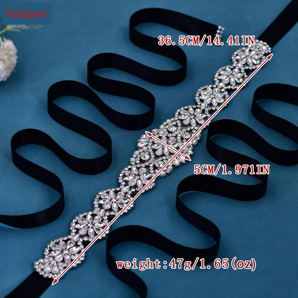 Trendy Classy Pearl Alloy Exquisite Women Belt