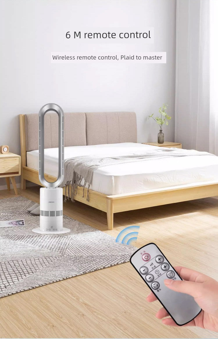 Angel German Heating Energy Saving Shaking Head Bladeless Fan