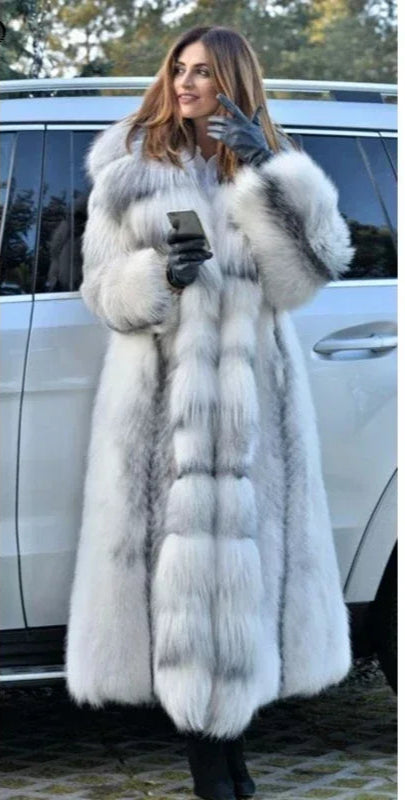 Women Winter Faux Fur Coat