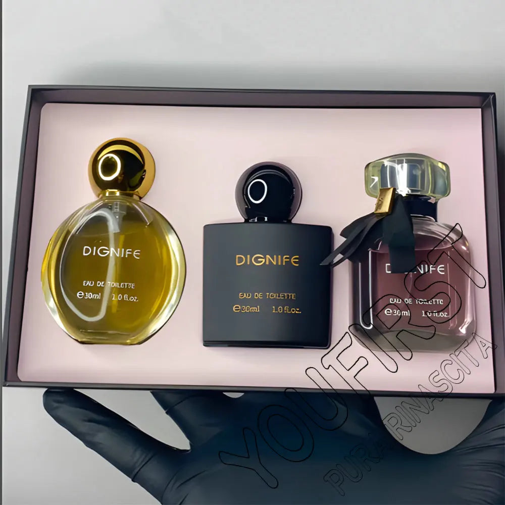 High Quality Women Perfume 90ml Floral Fruity Scent Body Spray Perfumes Gift Box 3pcs Set