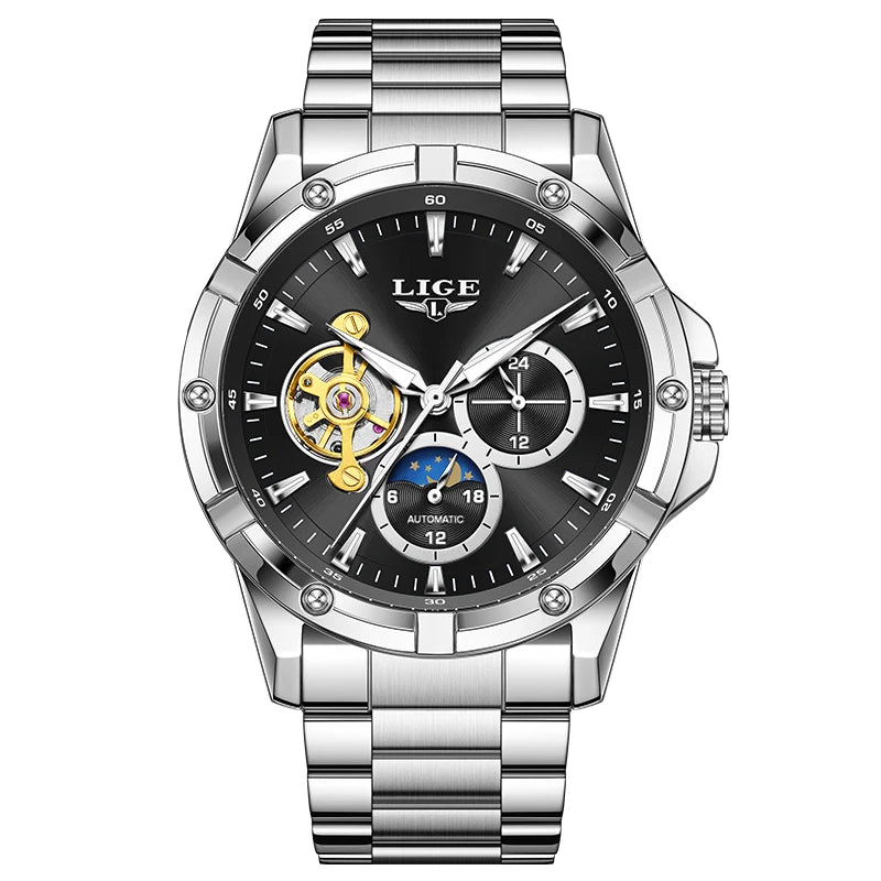 Men's Luxury Sports Waterproof Mechanical Wristwatch