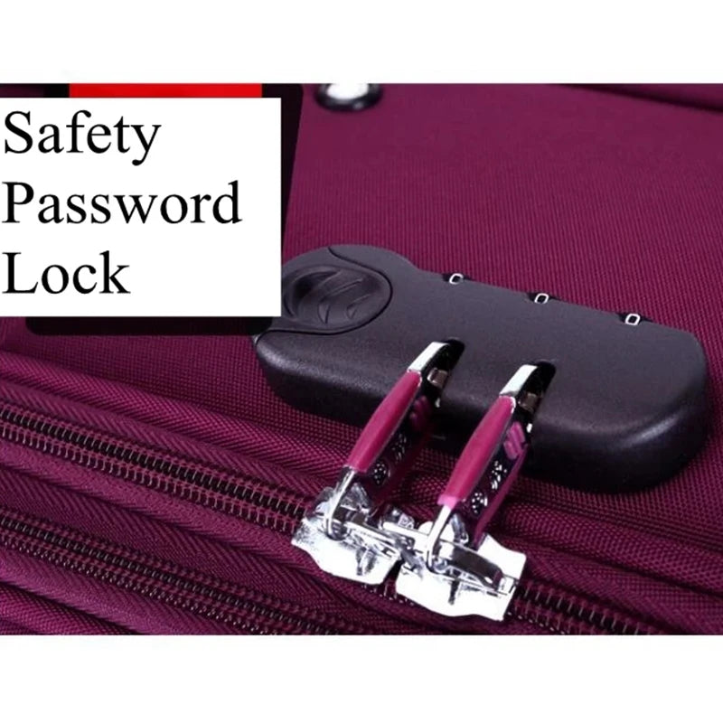 Travel Suitcases 20/22/24 Inch Rolling Luggage Unisex Business Waterproof Travel Bag Luggage Trolley