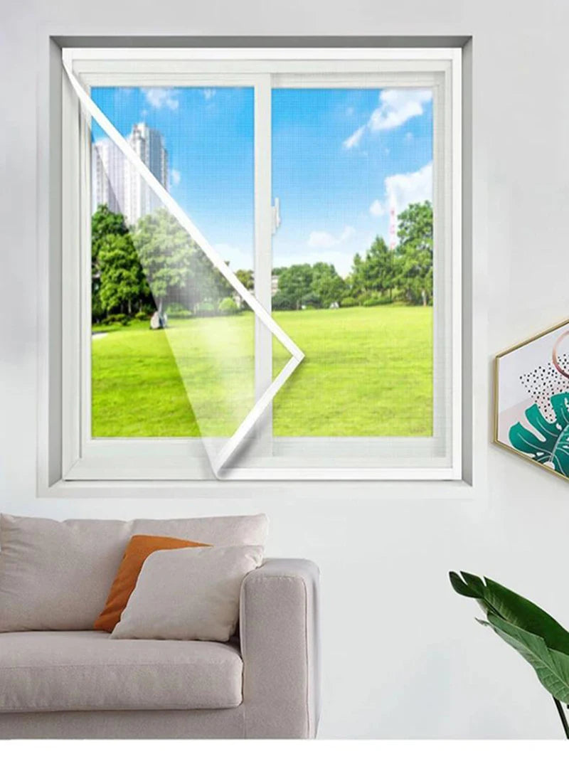 Mosquito Nets for Window Screens, Mesh Anti Insect Air Tulle Invisible white Fiberglass Mosquitoes and Flies