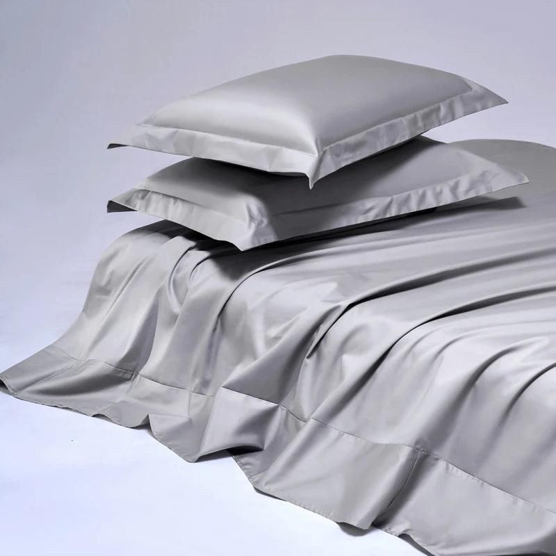 100% Egyptian Cotton Bed Sheet Set 1000TC Size Single, Double & Queen