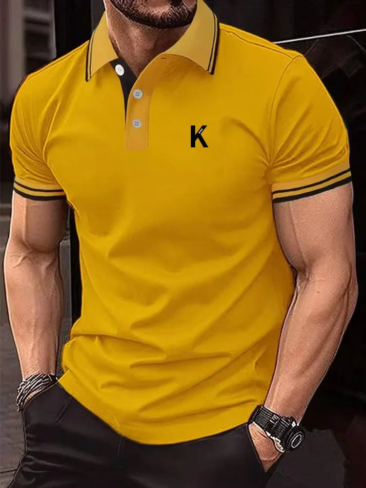 Men's Classic Short Sleeved Polo T-Shirt