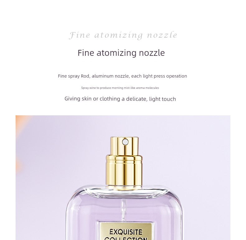 Viverol Women Long-Lasting Light Perfume Fresh Elegance Wisteria Flower Fragrance Gift Box