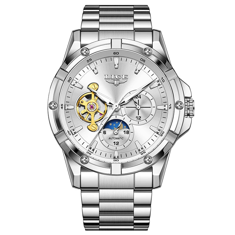 Men's Luxury Sports Waterproof Mechanical Wristwatch