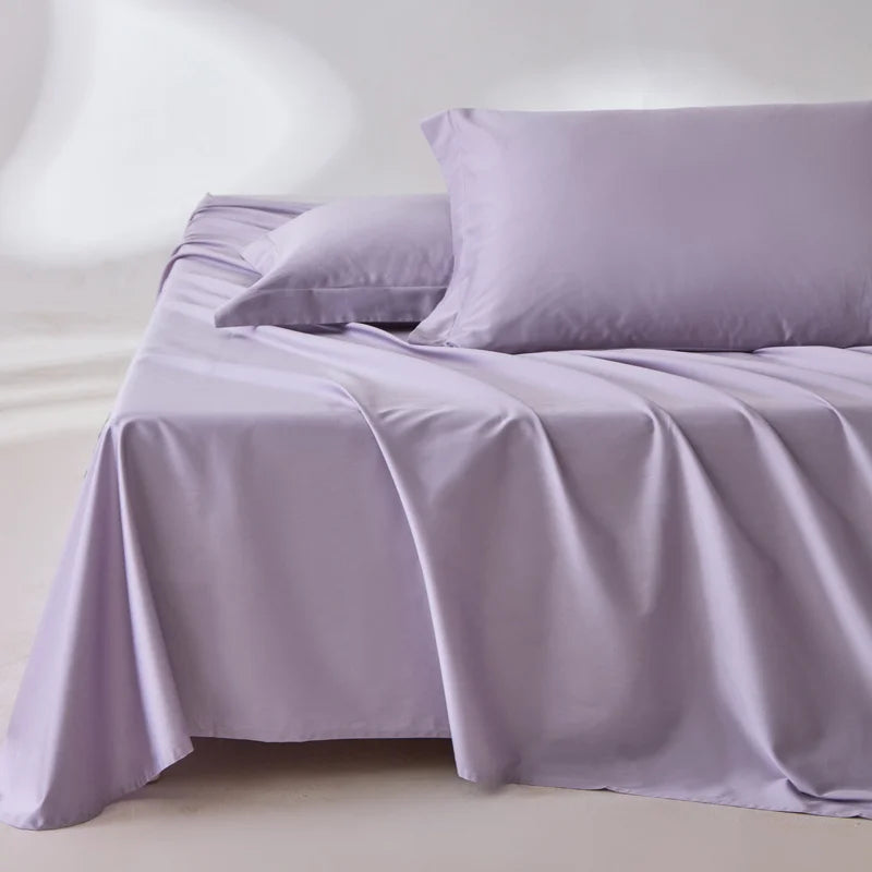 1Pc 100% Egyptian Cotton Flat Sheet High Quality 800 Thread Count Pure Cotton