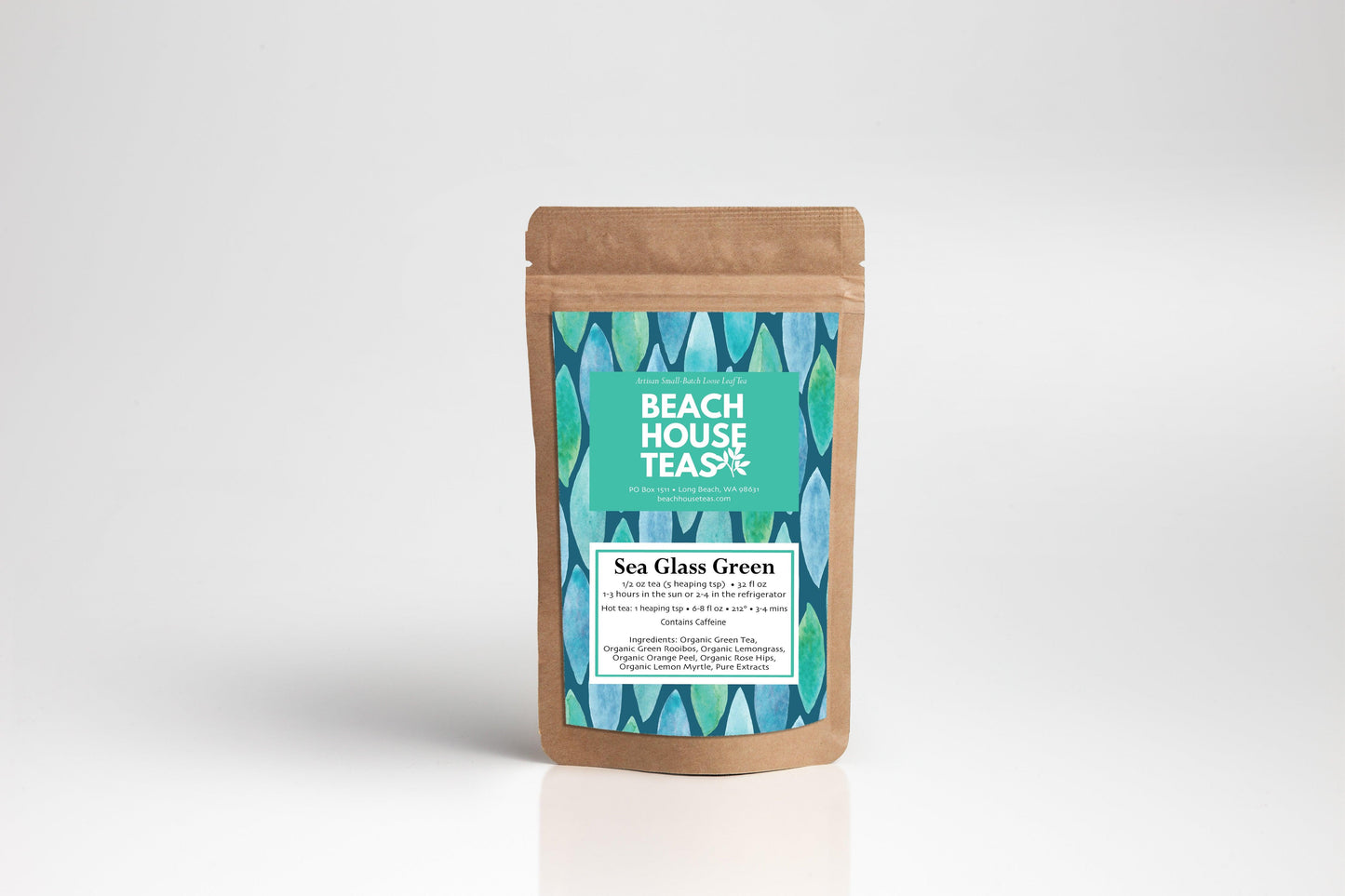 Sea Glass Green Iced Blend Herbal Tea