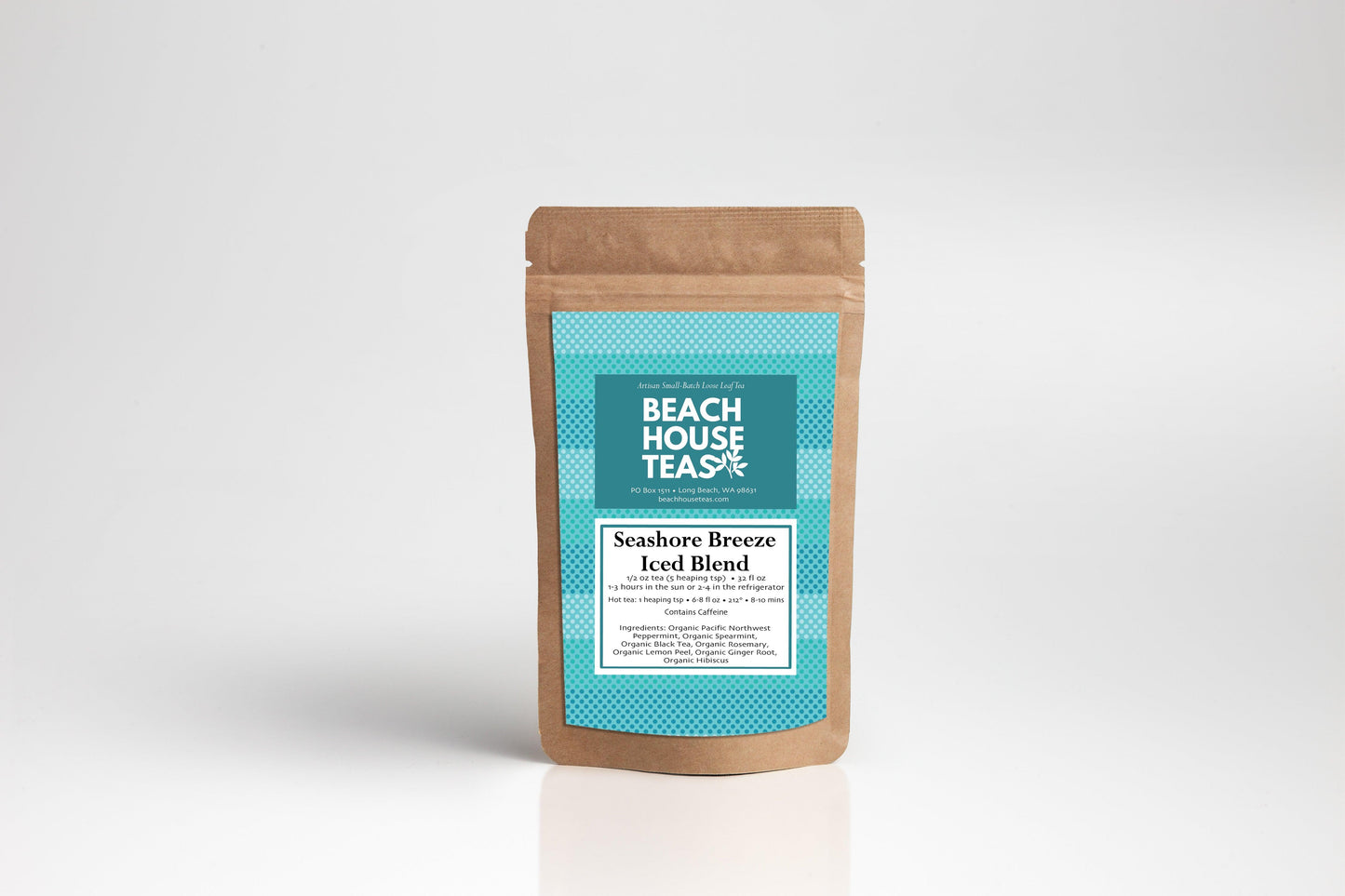 Seashore Breeze Iced Blend Peppermint Herbal Tea