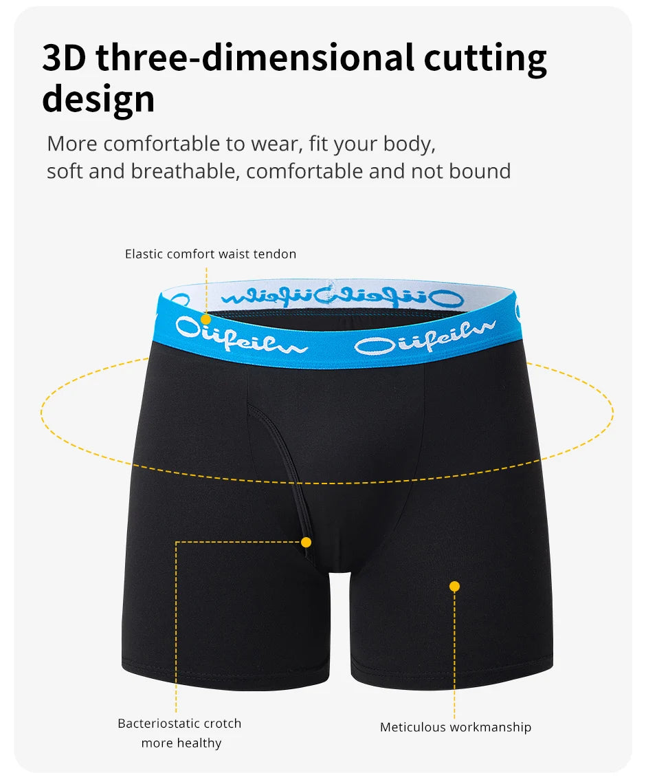 5/10 Pack Multi-size Men's Short Boxers Leisure Sports Elastic Waist