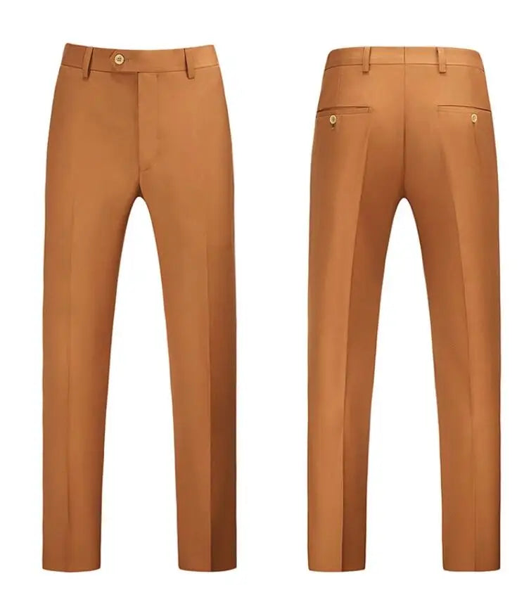 Men's Formal Dress Trousers, Asian Size Man Slacks