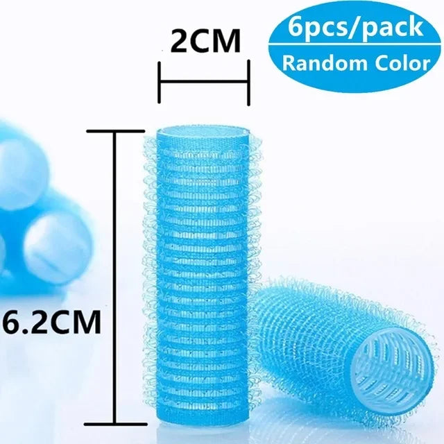 Magic Self Grip Hair Rollers 6Pcs