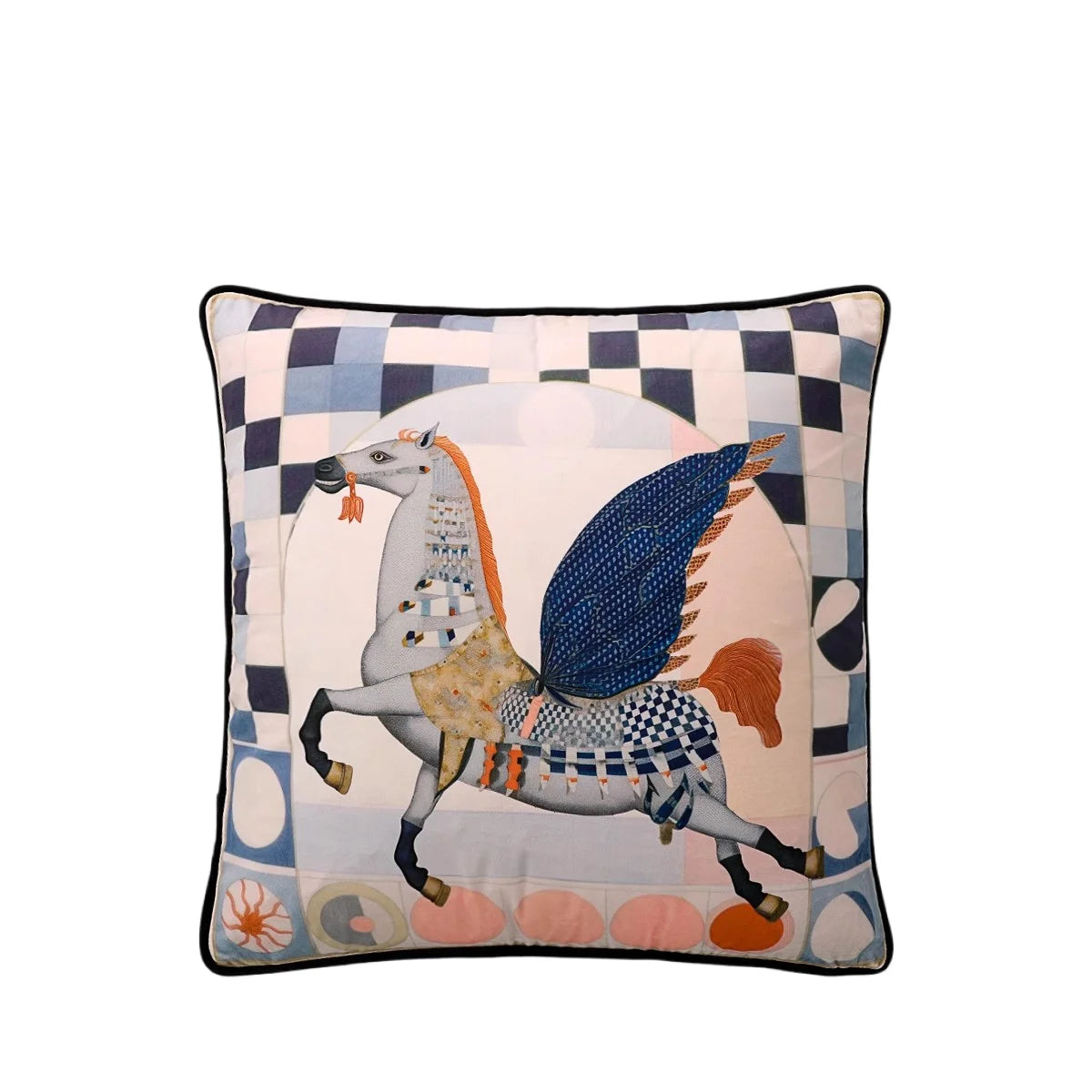 Tiger Home Cushion Velvet Cover Cheetah With Ginger Jar Decorative Pillow Case
