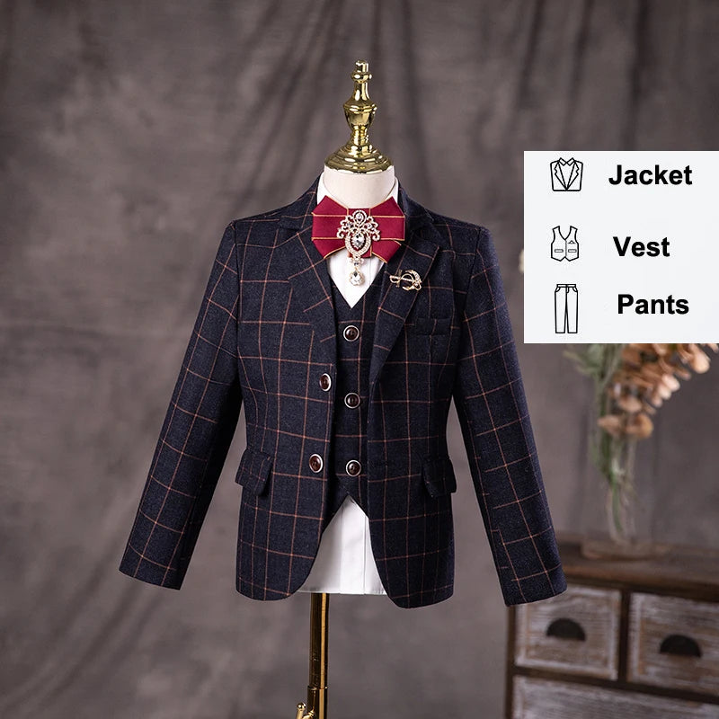 Children's British Style Suit Set
