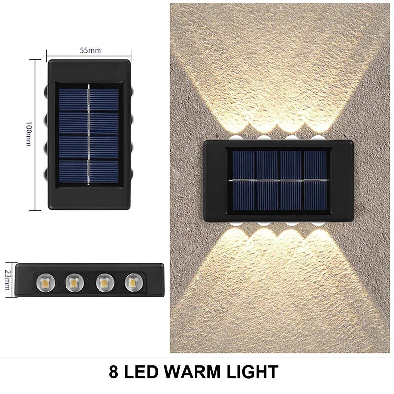 Solar Outdoor Waterproof Wall Lamp