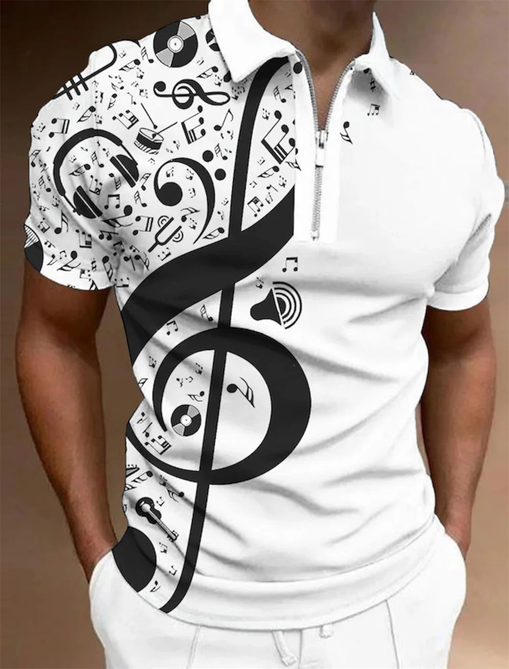 Men's Classic Short Sleeved Polo T-Shirt