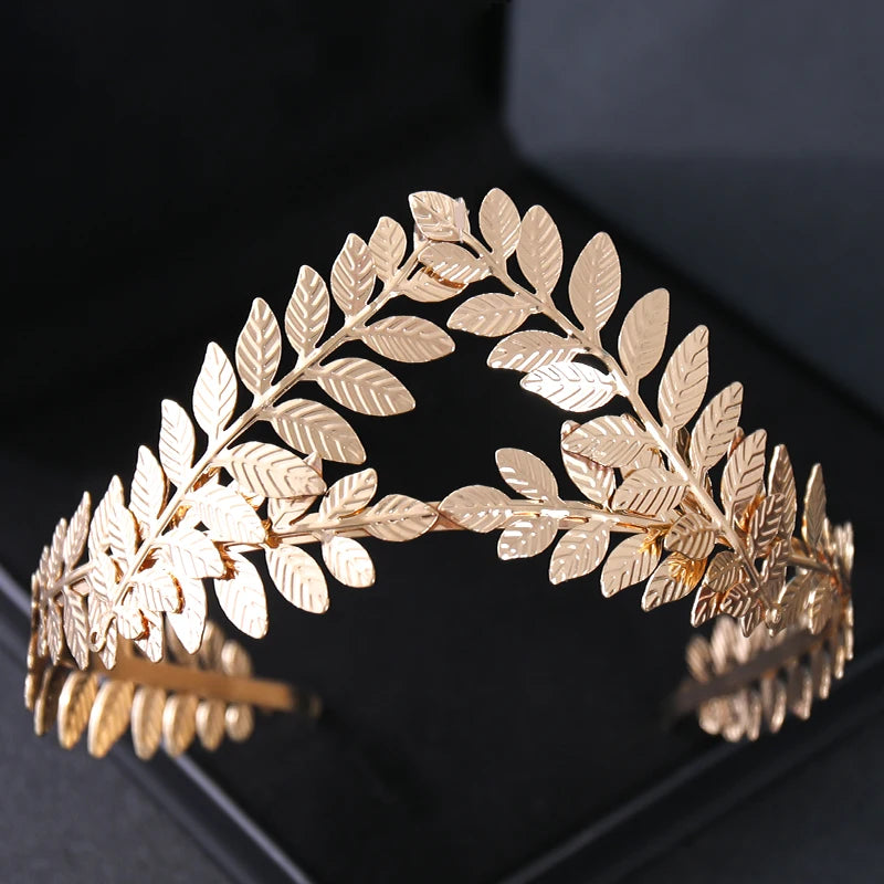 Gold Color Luxury Crystal Wedding Tiaras Crowns Party Rhinestone Prom Bridal Diadem Crown Tiara Hair Jewelry