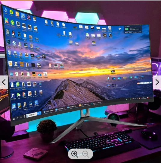 24 inch i3/i5/i7/i9 LED Desktop All in One Computer Monoblock with Battery UPS OEM Business Gaming Barebone AIO PC gamer