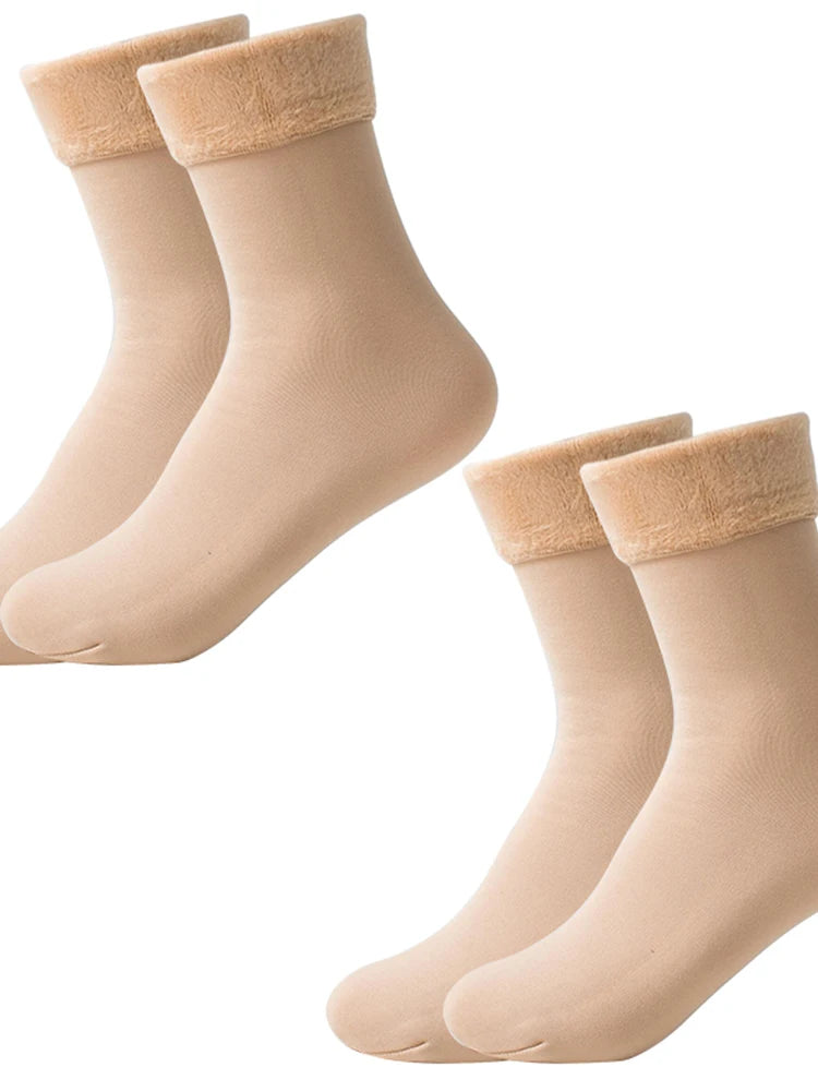 Women Winter Warm velvet Socks