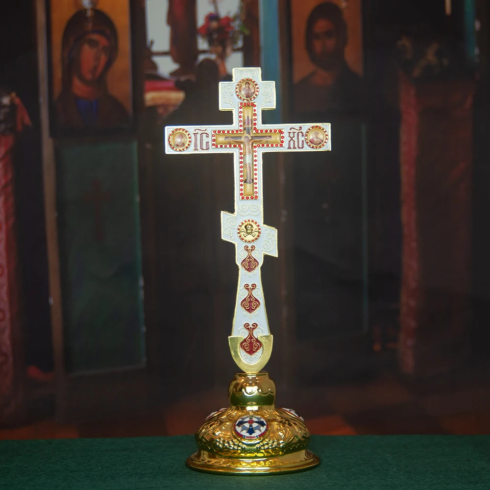 Gorgeous Blessing Cross for Church Decoration and Personal Use