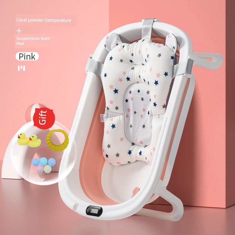 Baby Foldable Bathtub Bathtub Baby Lying Large Size Bath Bucket Kids Home Bath Newborn Children's Products