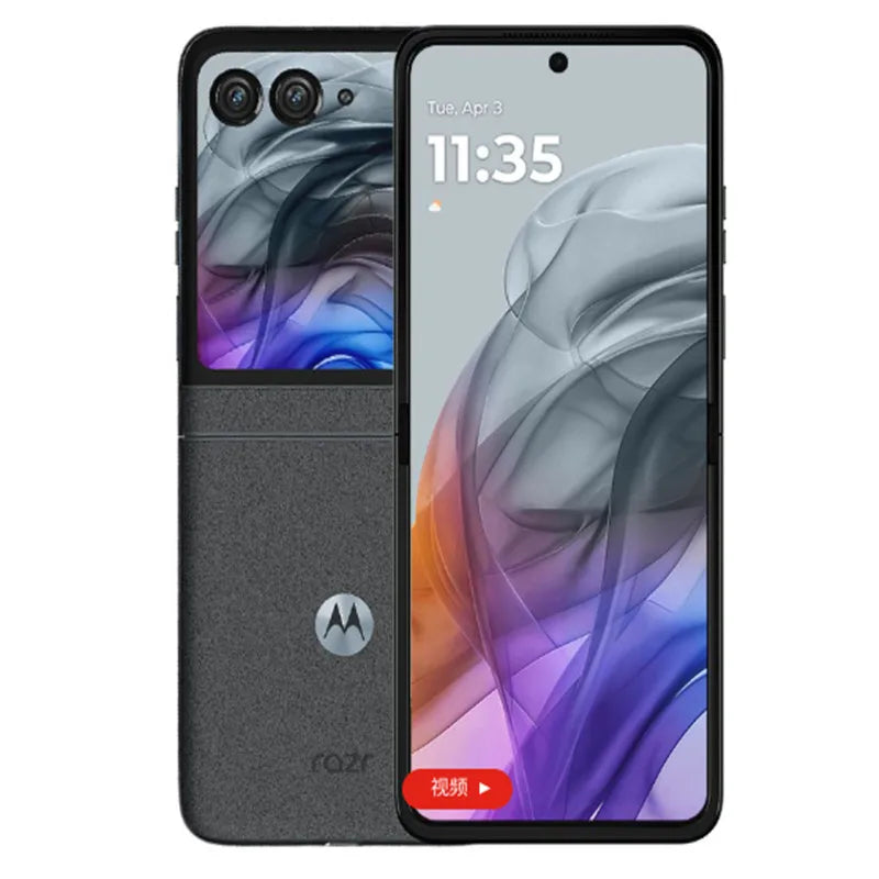 Global Firmware Motorola Moto Razr 50 Cell Phone 6.9" OLED Folded Screen Wireless Charge 50.0MP Camera Dimensity 7300X Dual Sim