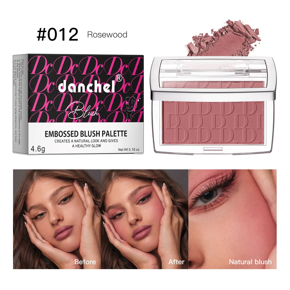 Soft Blusher Matte Natural Cheek Brighten Face Makeup