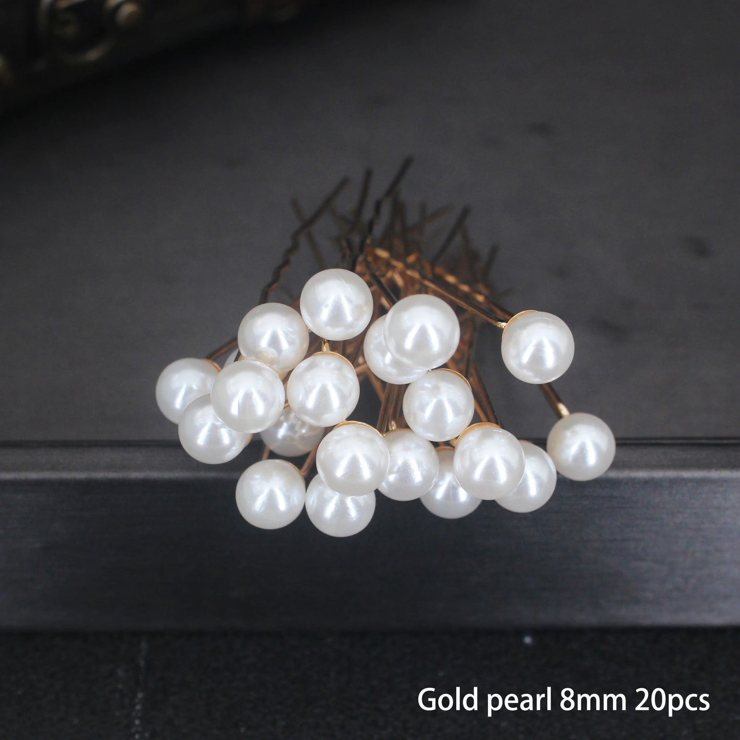 20PCS Rose Flower Rhinestone Hair Clips Crystal Hair Pins for Bridal Wedding Party Daily Hair Jewelry Accessories